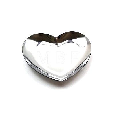 Non-Tarnish Heart Stainless Steel Jewelry Plates X1-PW-WG54059-03-1