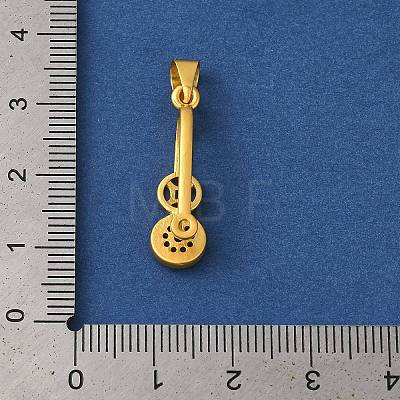 Rack Plating Brass Micro Pave Cubic Zirconia Ice Pick Pinch Bails KK-F873-19MG-1