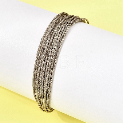 Women's Polyester Bracelets BJEW-H642-02G-1