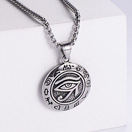 Men's Stainless Steel Necklaces HT4952-1-1