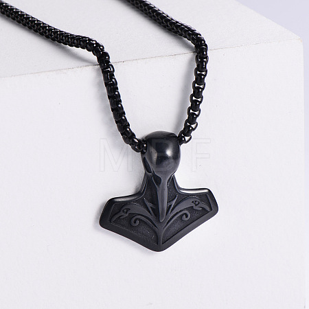 Anchor Punk Style 304 Stainless Steel Pendant Men's Necklace Nightclub Accessory SZ0726-3-1