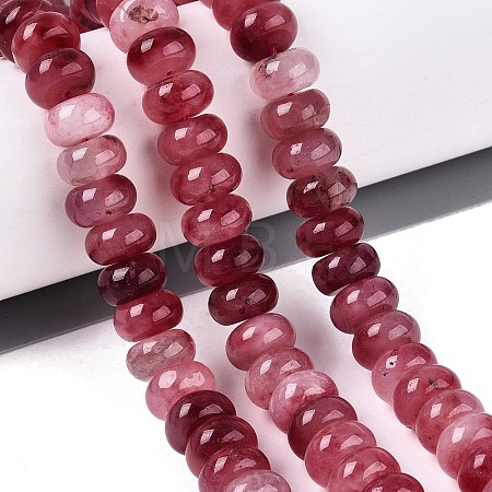 Natural White Jade Beads Strands G-Q613-01F-31-1