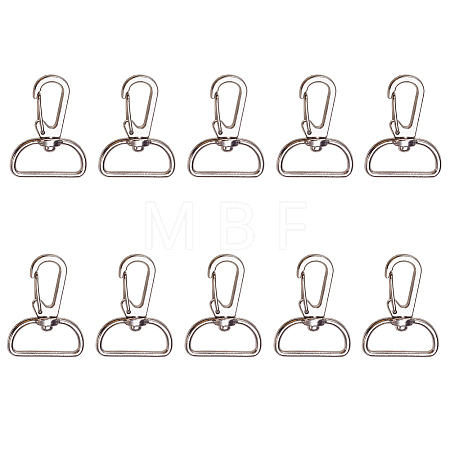 Alloy Swivel Lobster Claw Clasps PH-PALLOY-G233-11P-1