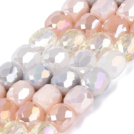 Electroplate Mixed Styles Glass Beads Strands EGLA-N022-13A-A04-1