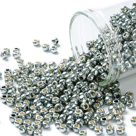 TOHO Round Seed Beads SEED-XTR08-PF0565-1