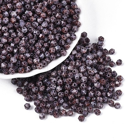 Picasso Glass Seed Beads SEED-N012-04F-1