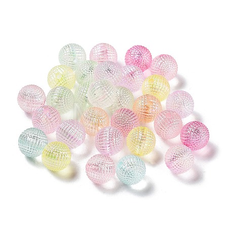 Transparent Acrylic Beads OACR-Z013-39-1