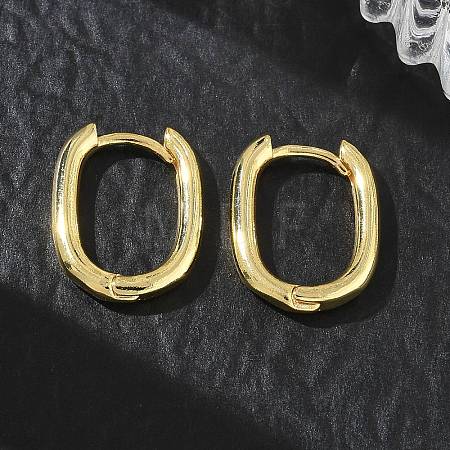 Brass Hoop Earrings for Women KK-CBA760A-09G-1