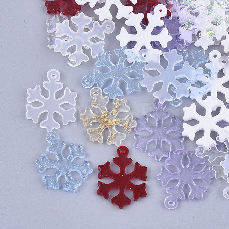 Resin Pendants X-RESI-T040-004-1