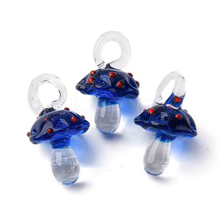 Handmade Lampwork Pendants LAMP-M02-01Z-1