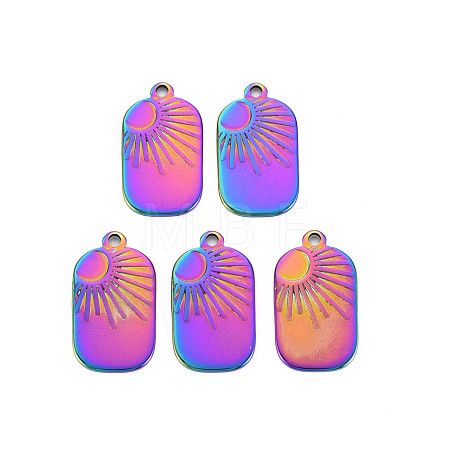 201 Stainless Steel Pendants STAS-S119-147M-1
