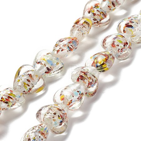 Handmade Lampwork Beads Strands LAMP-D015-09H-1