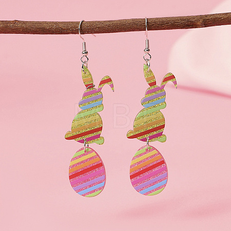 Easter Acrylic Dangle Earrings FS-WG6CF42-08-1