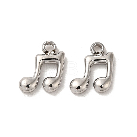 Non-Tarnish 304 Stainless Steel Charms STAS-L022-301P-1