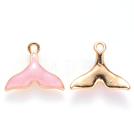 Alloy Enamel Pendants ENAM-S121-060B-1