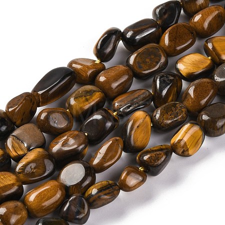 Natural Tiger Eye Beads Strands G-G146-A05-01-1