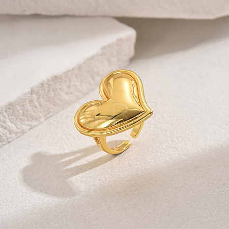 Brass Cuff Open Rings for Women QB9628-6-1