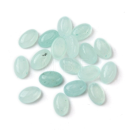 Natural White Jade Cabochons G-A094-01A-30-1