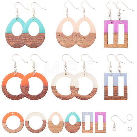 DIY Dangle Earring Making DIY-SC0010-51P-1