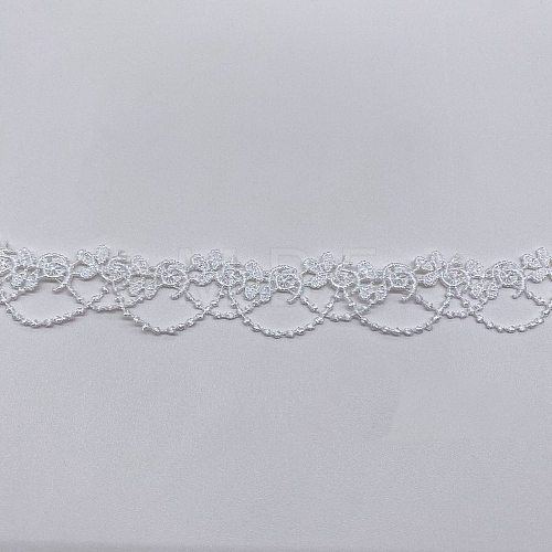 Polyester Lace Trims SENE-PW0017-04A-1