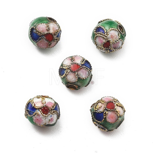 Handmade Cloisonne Beads CLB-O001-M07-01-1