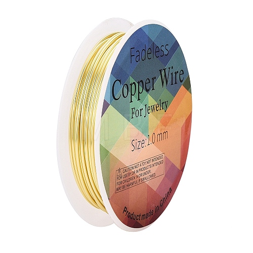 Copper Jewelry Wire CWIR-CW1mm-26-1