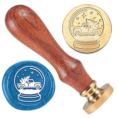 Wax Seal Stamp Set AJEW-WH0208-863-1