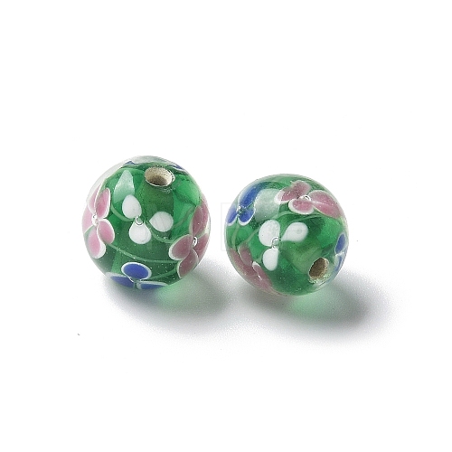 Handmade Lampwork Beads LAMP-P068-09C-1