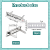 16 Sets Alloy Handcrafted Label DIY-PH0035-74P-2