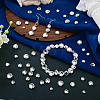 100Pcs 5 Styles Flat Round Sew on Rhinestone KK-TA0008-97-8