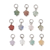 Natural Mixed Gemstone Pendants PALLOY-JF05138-02-1