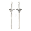 Tibetan Style Alloy Big Pendants FIND-G078-32H-AS-1