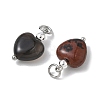 Natural & Synthetic Mixed Stone Pendants PALLOY-JF05481-02-2
