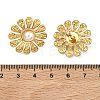 201 Stainless Steel Stud Earrings EJEW-D354-08G-04-5