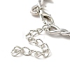 Alloy Thorns Link Chain Bracelet LS-BJEW-C026-01P-3