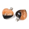 Natural Agate(Dyed & Heated) Pendants GG-K002-03I-2