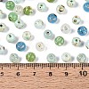 Picasso Baking Paint Glass Seed Beads SEED-N007-38A-04-4