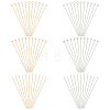 600Pcs 6 Styles 304 Stainless Steel Flat Head & Ball Head & Eye Pins STAS-ME0003-14-1