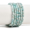 Natural Amazonite Beads Strands G-G345-C20-2x4mm-2