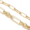 Brass Mixed Chain Bracelet Making AJEW-JB01564-3