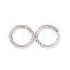Alloy Closed Jump Rings X-KK-WH0052-05C-P-2