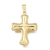 Easter Brass Pendants KK-E802-19G-B-1