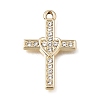 UV Plating Alloy Crystal Rhinestone Pendants RB-CBAD37D-10G-1