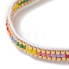 Handmade Japanese Seed Braided Bead Bracelet BJEW-MZ00017-01-2