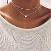 Alloy Pendant Necklaces for Women WGA6E2A-06-1