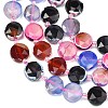 Natural Fire Crackle Agate Beads Strands G-C116-A194-01-4