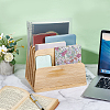 5-Slot Bamboo Slotted Display Stands ODIS-WH0038-300-2