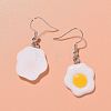 Resin Food Model Dangle Earrings PW-WG49B9C-01-4