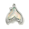 UV Plating Alloy Resin Pendants FIND-M033-06A-03-1