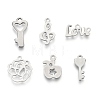 201 Stainless Steel Charms STAS-R118-03-1